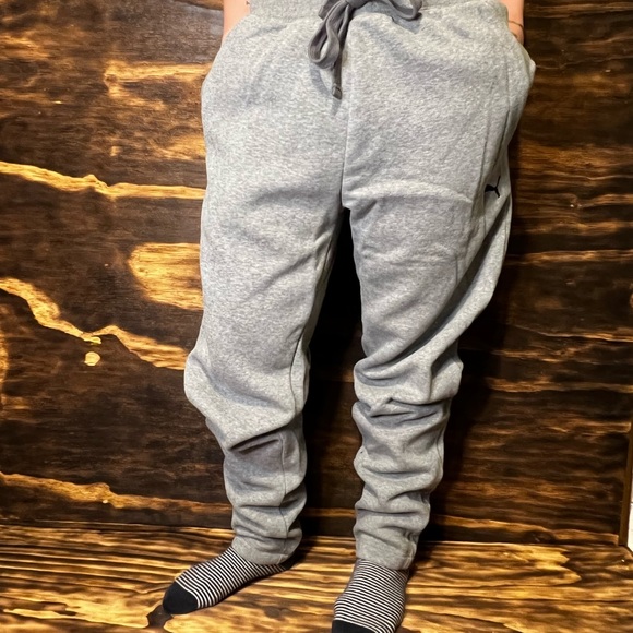 puma men's french terry pant